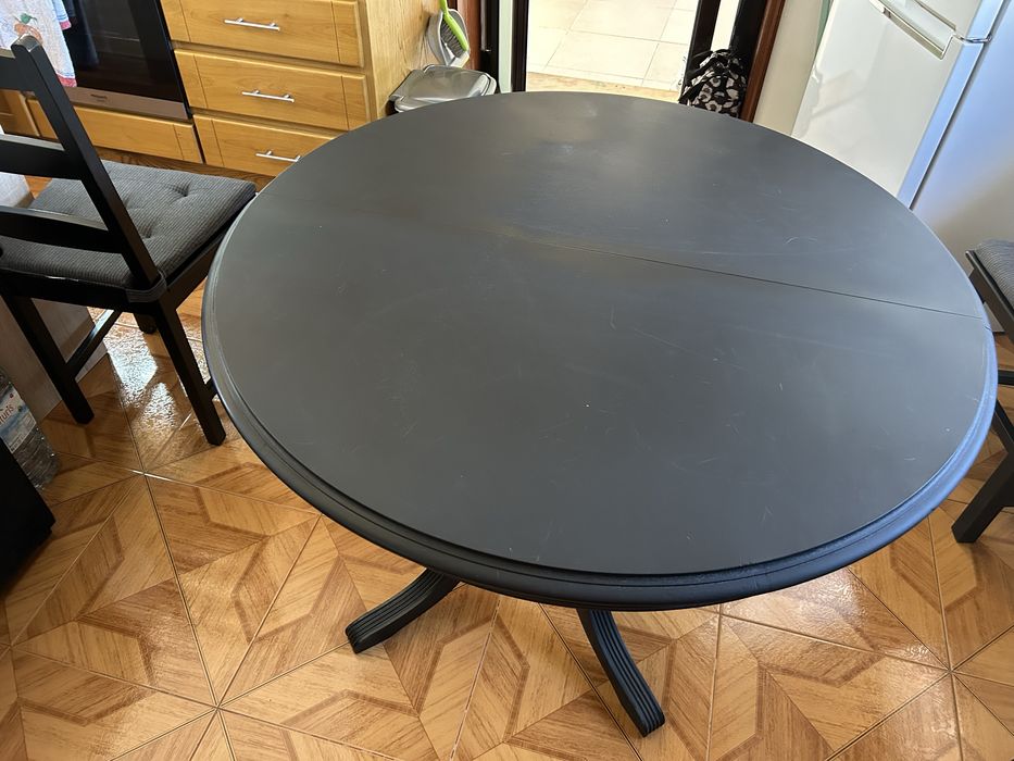Mesa redonda extensivel