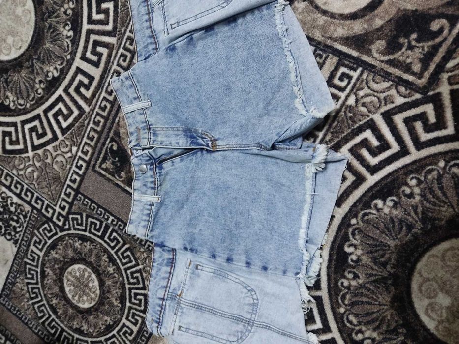 Джинсовые шорты юбка