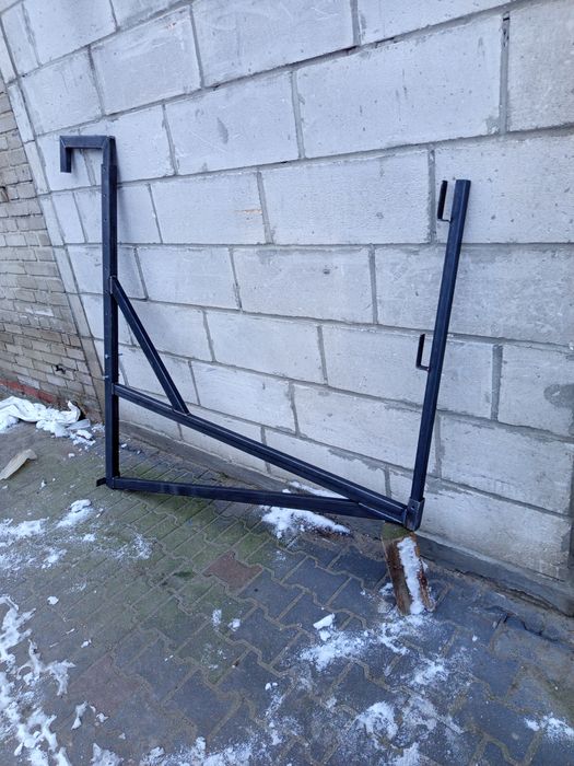 Rusztowanie dekarskie , wiszące z regulacją wysokości