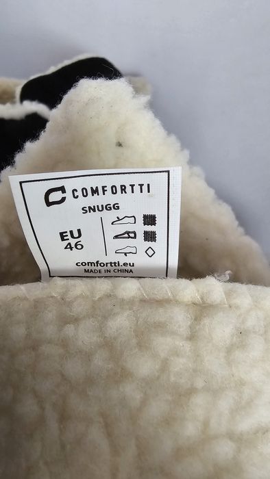 Śniegowce męskie nowe czarne markowe rozmiar 46  wkładka 29 cm
