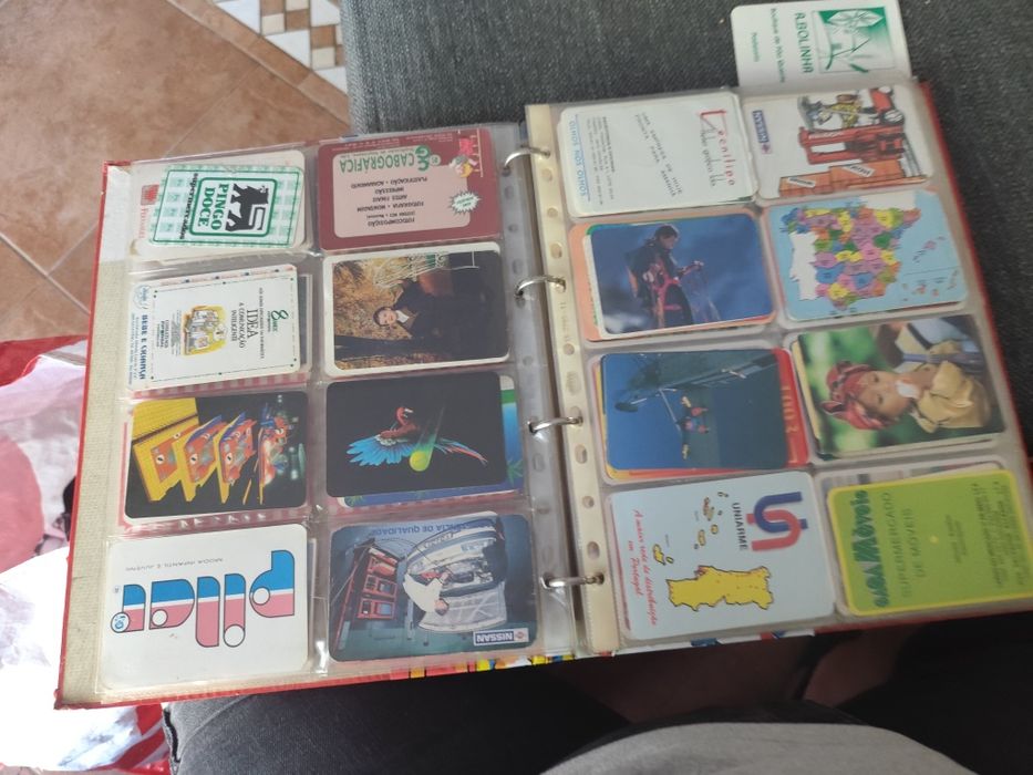Álbum de Calendários de Bolso Vintage (Anos 80/90) - Benfica, Sumol, Tabaco,  Olá, Coca-Cola entre outros