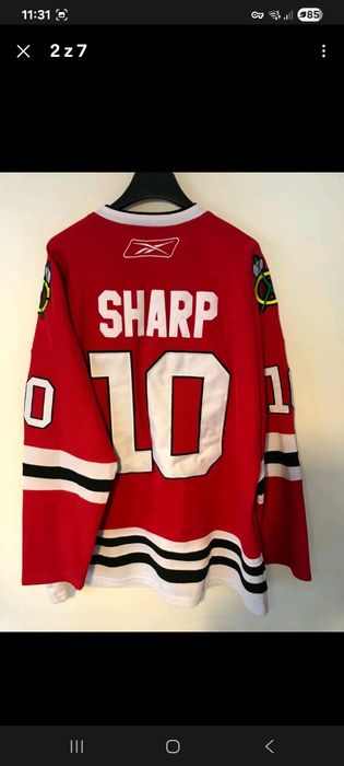 Bluza Chicago Blackhawks Patrick Sharp 2010 Stanley Cup rozmiar XL