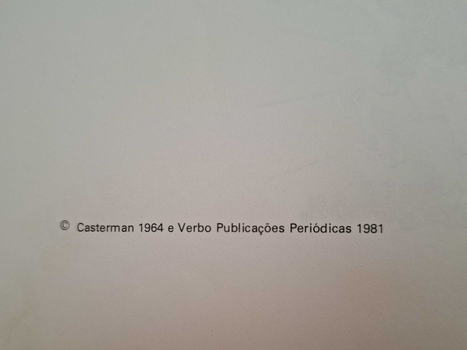 Livro de BD, Os 4 Ases e a Vaca Sagrada, François - Georges - 1981