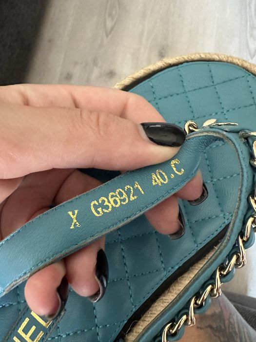 Босоніжки сандалі Chanel