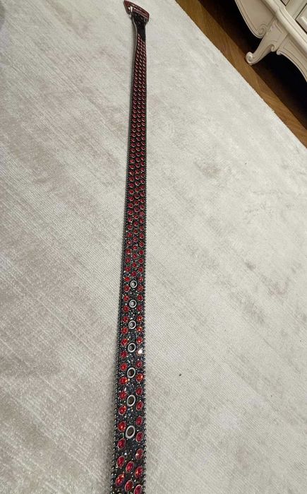 Ремень женский с камнями