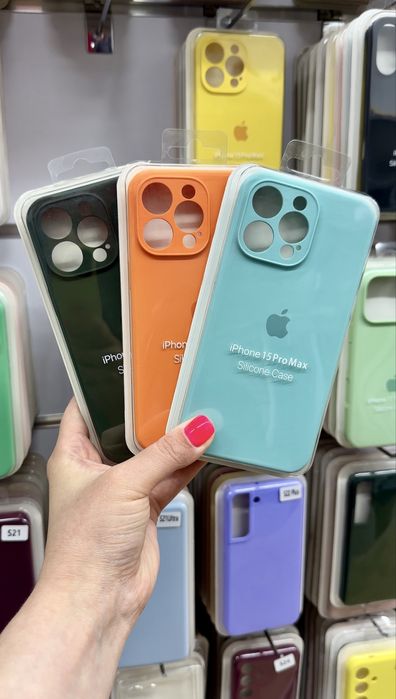 Iphone 15 pro max чохол силіконовий, чехол на айфон 15 про макс, силіконовий чохол на айфон