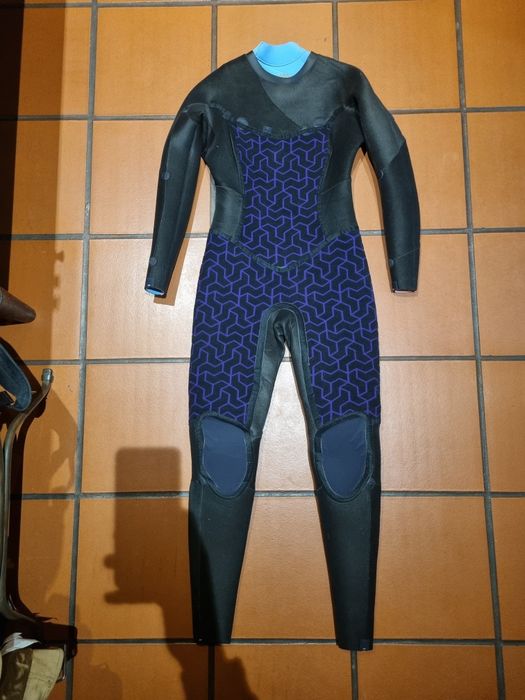 Fato Surf Mulher Billabong Salty Days Surf Capsule 5/4 - Tamanho 12