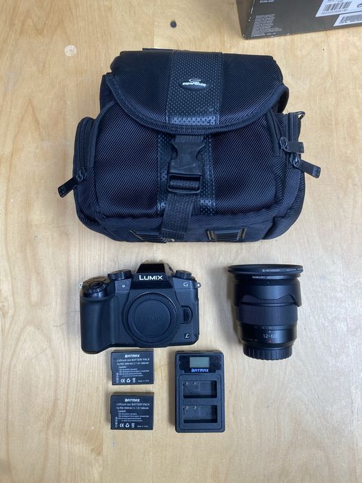 Panasonic Lumix DMC-G80 | G-Vario 12-60mm f/3.5-5.6 | 2 baterie