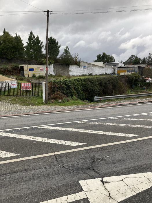 Alugo terreno 12500 m2 ha face estrada n 15 Gandra / Baltar c/barracao