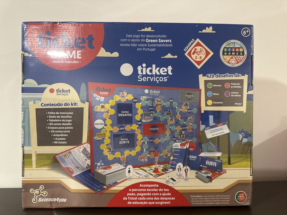 Jogo novo embalado “Ticket Game”429044602073917443