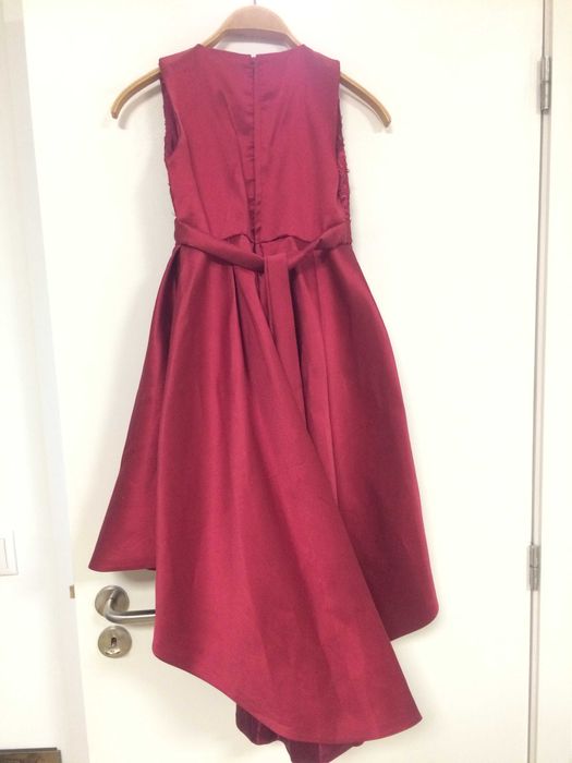 Vestido cerimonia bordeaux