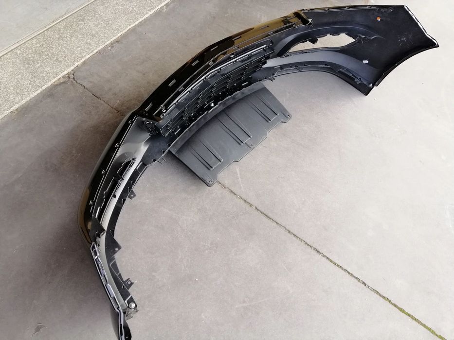 Parachoques da frente Preto com grelha e Spoiler Opel Astra H 2007-