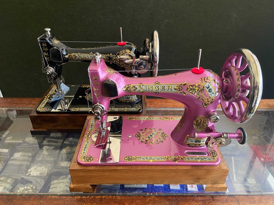 Máquina costura Singer restaurada