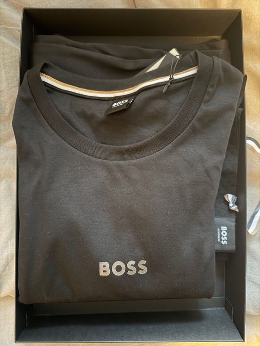 Boss piżama L czarna
