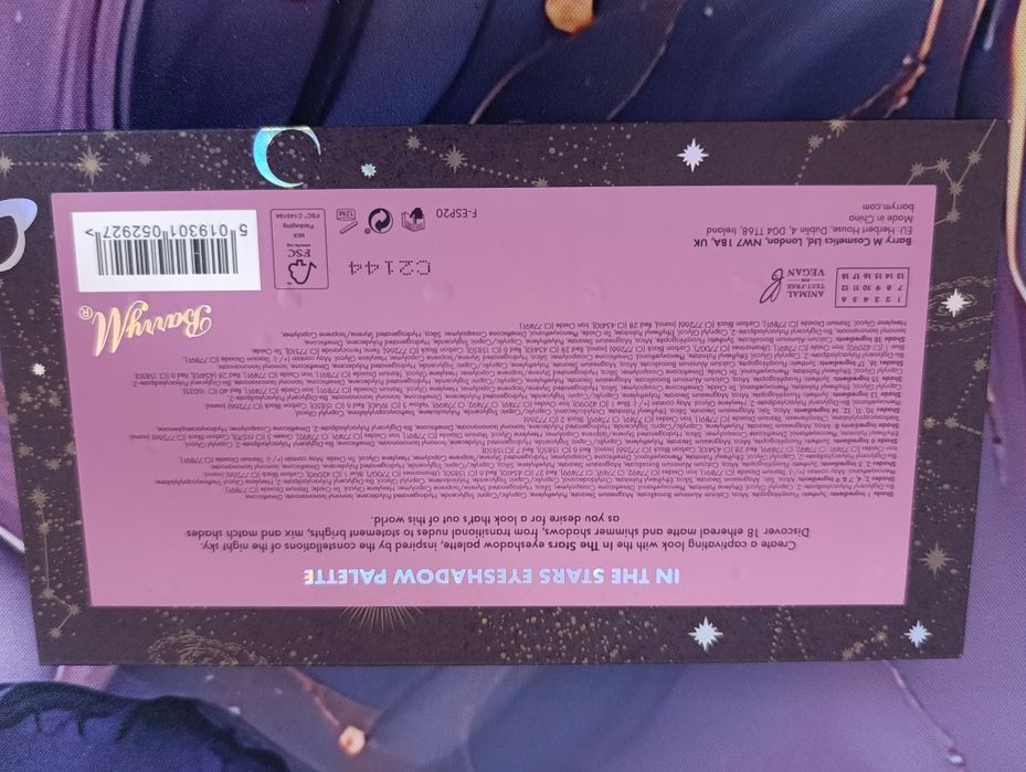 Barry M paleta cieni In The Stars