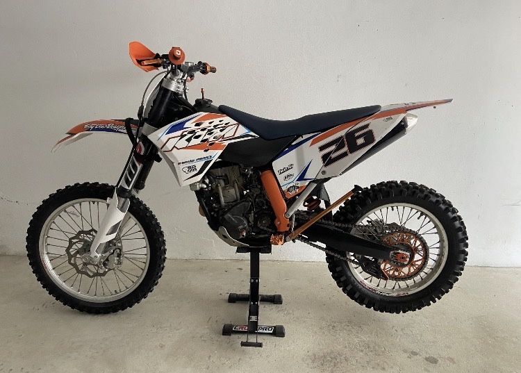 KTM exc f 250  4t Matriculada