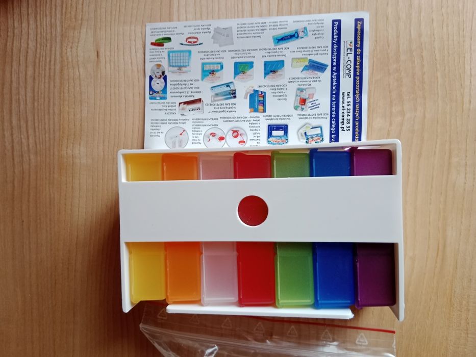 Kasetka na leki ( 3 pory dnia )