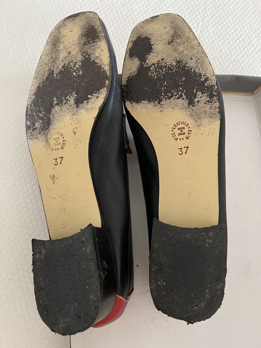 Sapatos mocassins bicolor
