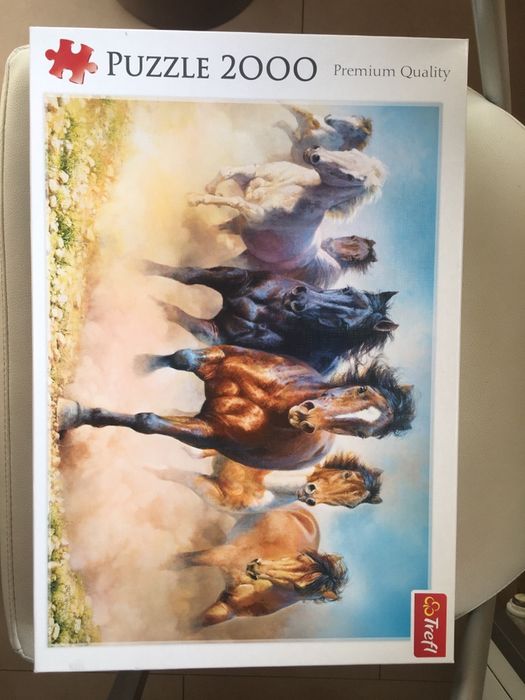 Пазлы лошади 2000 элементов