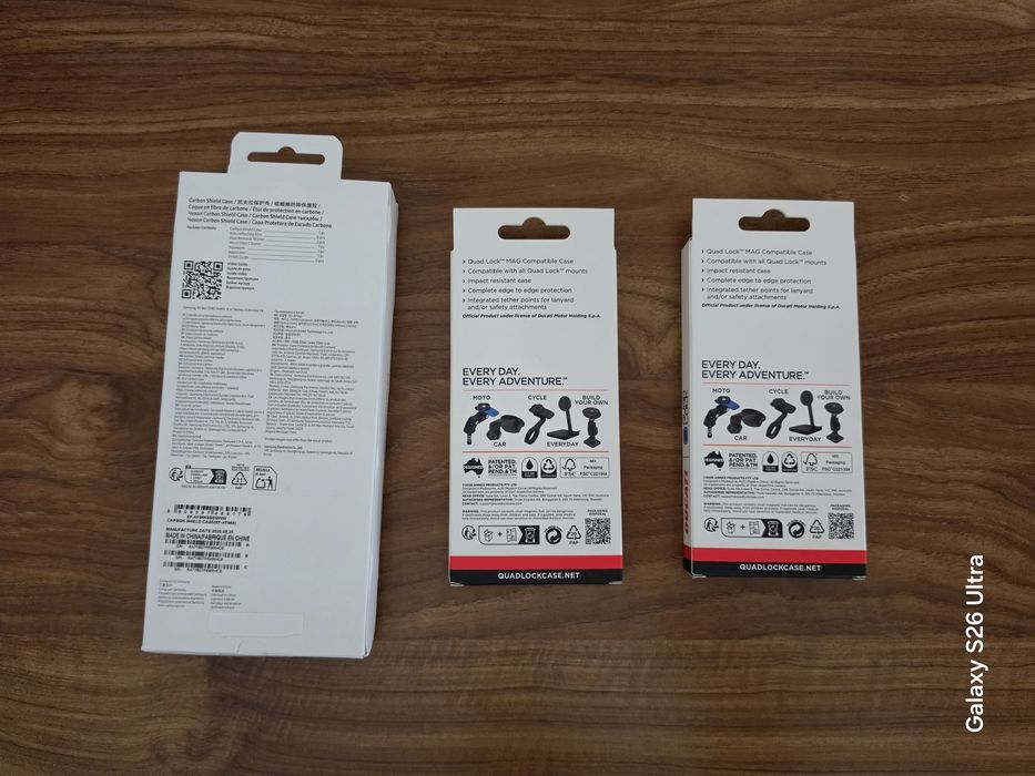Samsung Fold 7 Carbono+QuadLock S26,S25