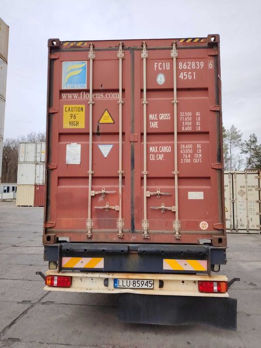 Transport pod adres – kontener morski 40HC 12m