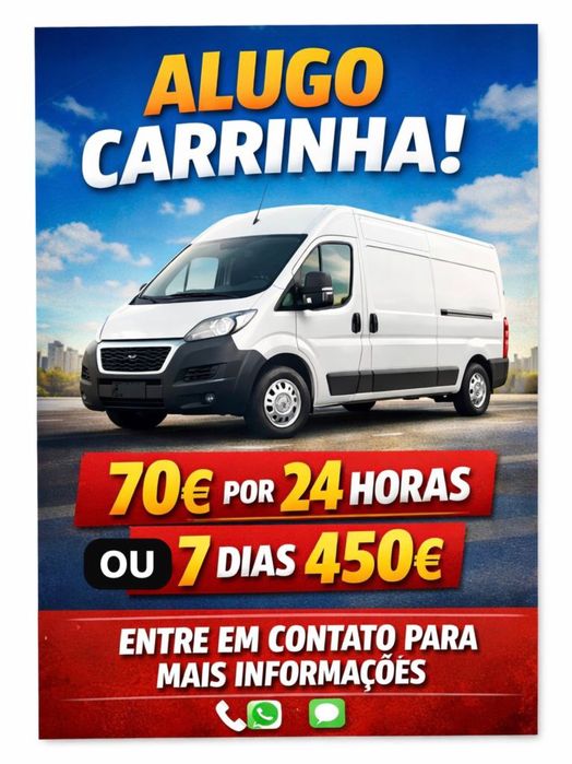 Carrinha 70€/dia