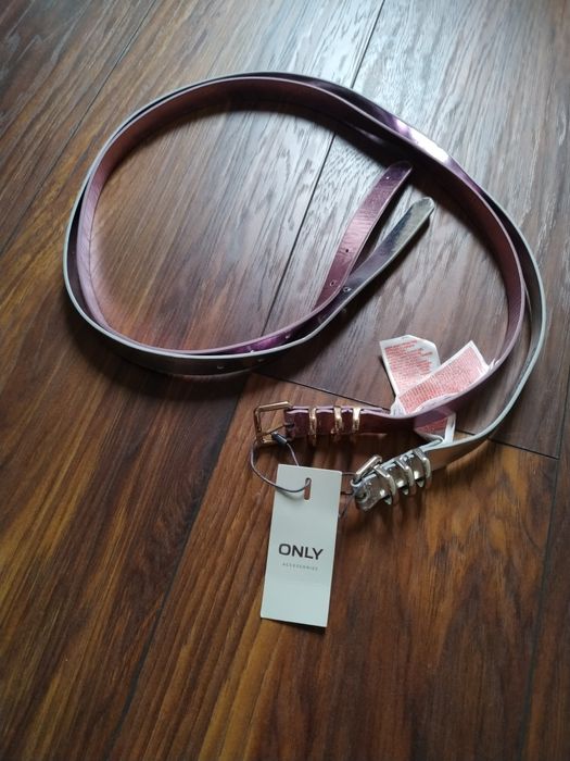 Pasek damski  komplet 2szt. ONLY 90 nowe z metką