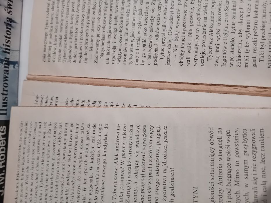 Aleksander Krawczuk Rzym i Jerozolima z podpisem.