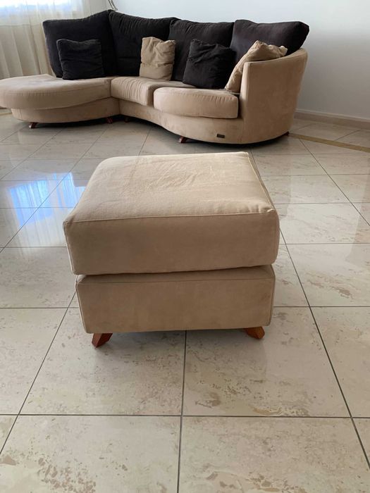 Sofá 2 lugares com chaise longue