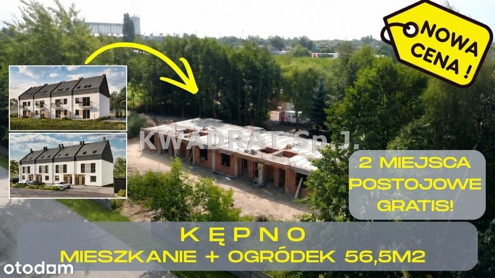 Mieszkanie na sprzedaż, 3 pokoje, 57 m², Kępno