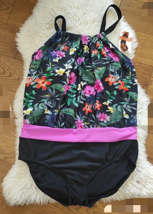 Modelujący strój kąpielowy jednoczęściowy r.48