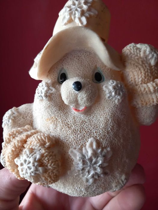 Skarbonka ceramiczna ,bałwanek