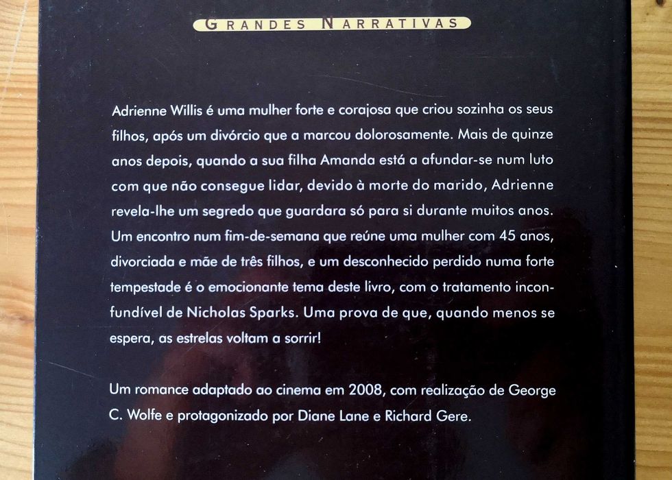 O Sorriso das Estrelas - Nicholas Sparks - Livro