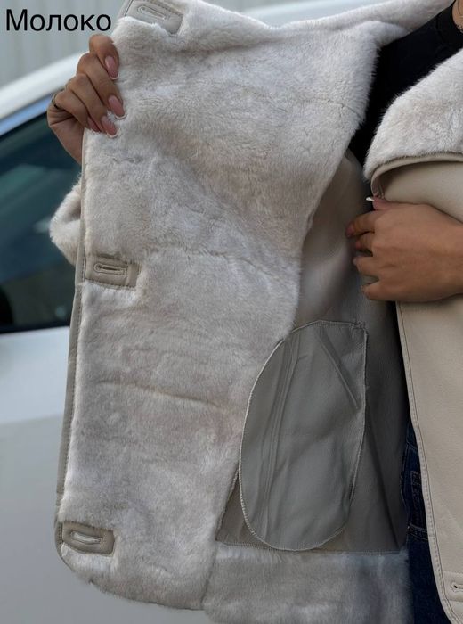 Шубка -дубленка.   Шуба комбінова Шубка авто леді  Різні кольори