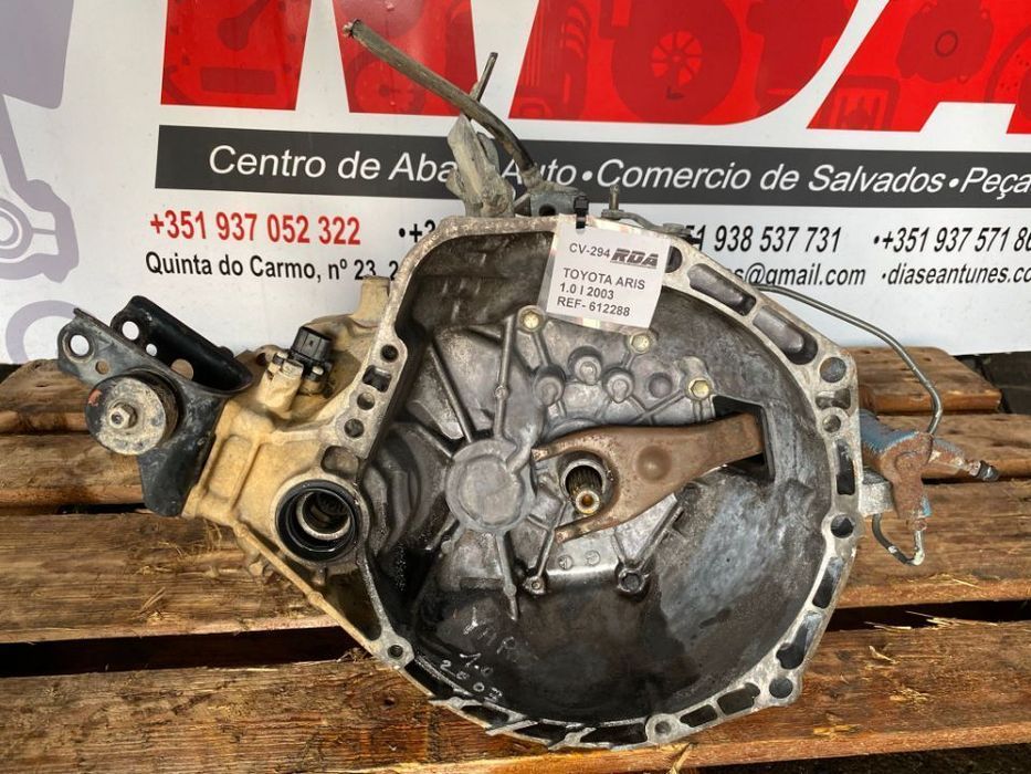 CV294 Caixa De Velocidades Toyota Yaris 1.0 I De 2003 Ref- 612288