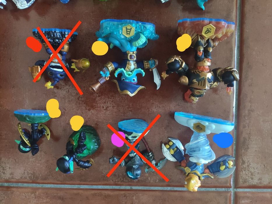 Figuras Skylanders (venda avulso)