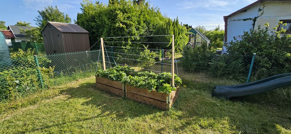 Działka ROD z altanką, wodą,prądem i placem zabaw