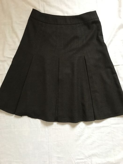 Spódnica ciemny brąz. Uzywana