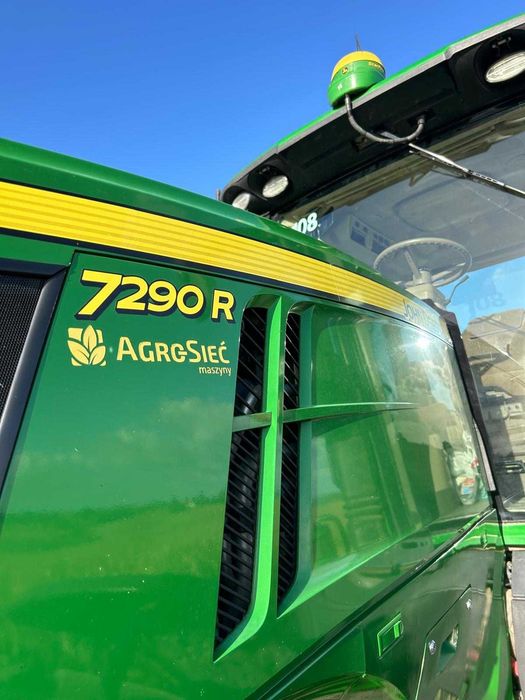 John Deere 7290R powershift 2015r brutto! nie JD 6250R GPS