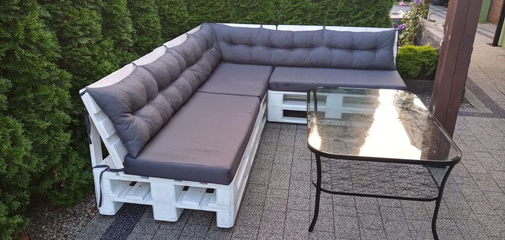 Meble ogrodowe z europalet