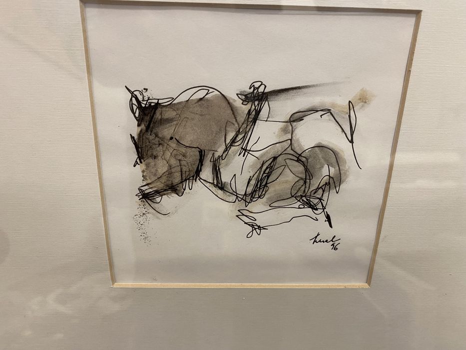 Serigrafia Bual, cavalos 96