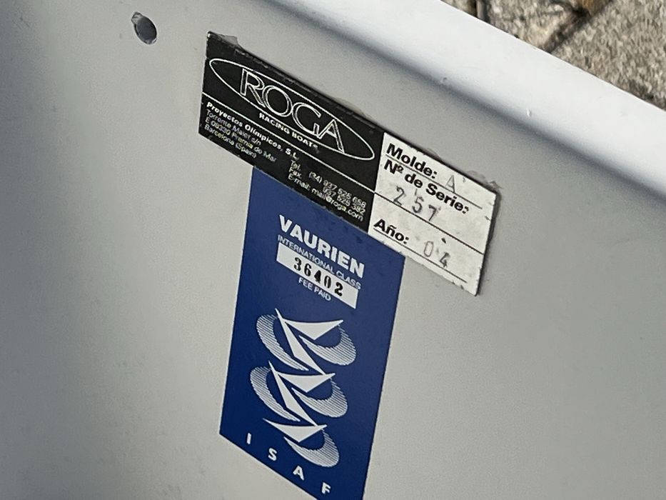 Barco Vela Ligeira Vaurien