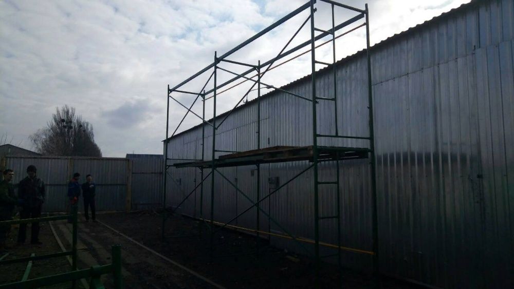 Сдам строительные леса,вышки тура,лестницы (аренда) доставка.