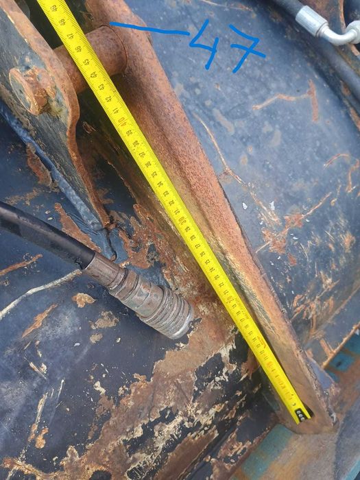 łyżka hydrauliczna krokodyl szczęka, rekin 170cm Terex TL65 Schaeff