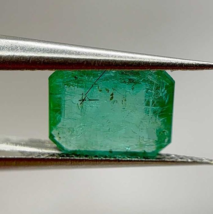 esmeralda 2,11ct international gemological institute igi