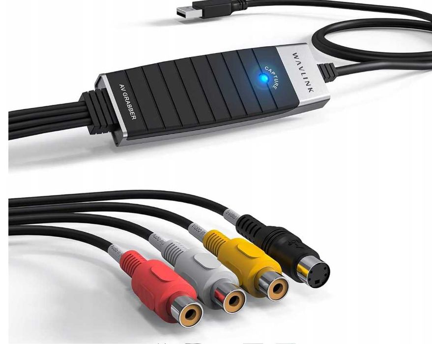 WAVLINK USB 2.0, konwerter VHS na cyfrowy