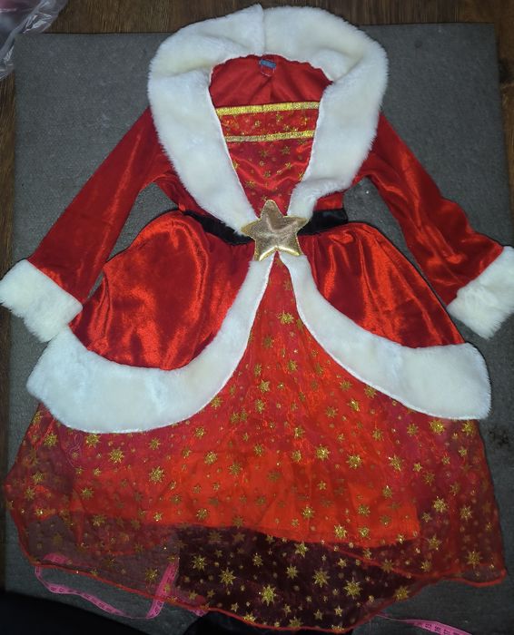 Костюм Санта Клауса для дівчинки
