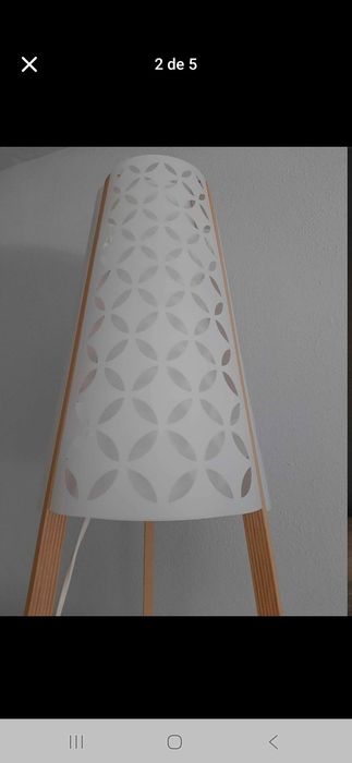 Candeeiro de mesa IKEA