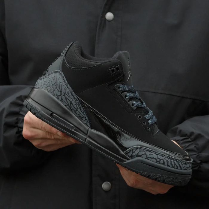 Кроссовки Jordan 3 Black cat
