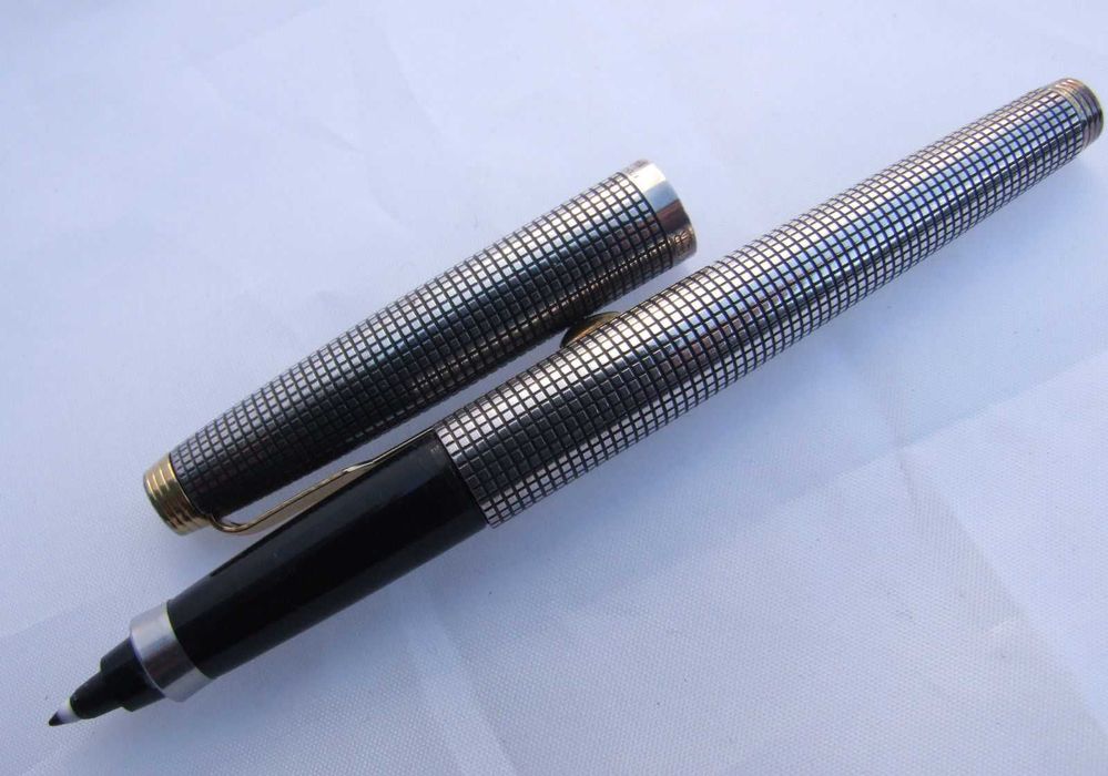 Ponta Feltro PARKER 75 CISELE Sterling Silver Anos 60 / EXCELENTE